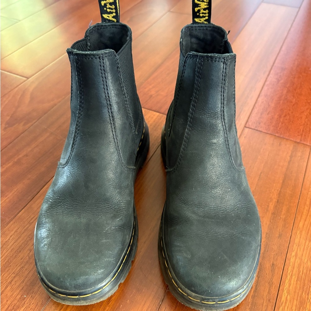 Dr. Martens Black Kids Chelsea Boots
